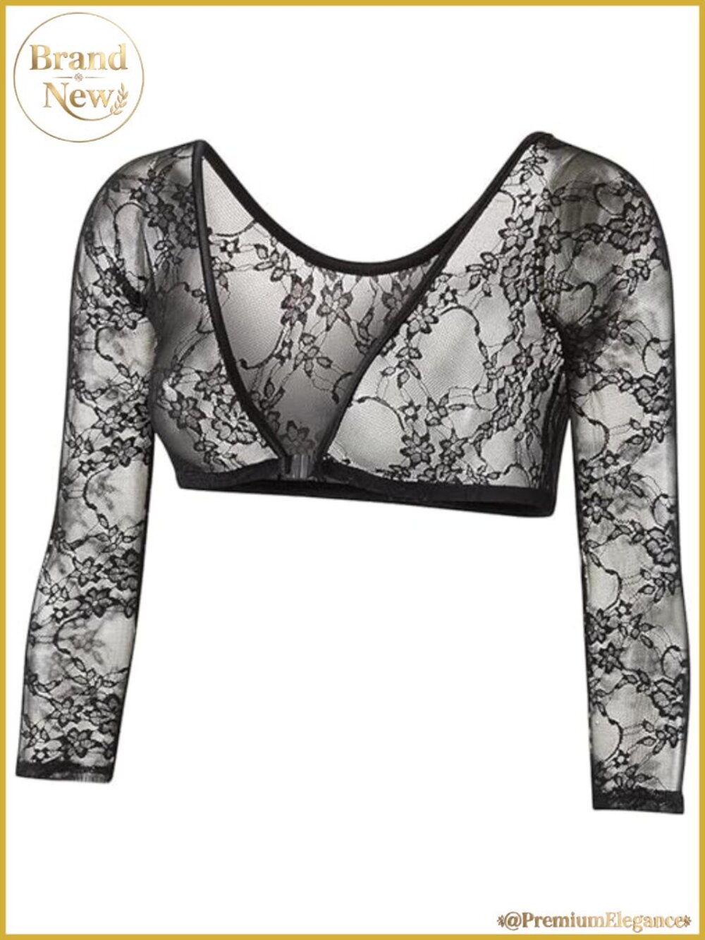 Women's 3/4 Length Slip-On Lace Sleeves